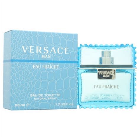 versace man 50ml 1.7 fl.oz|Versace man eau fraiche.